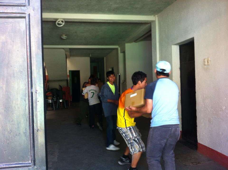BP boys movein boxes