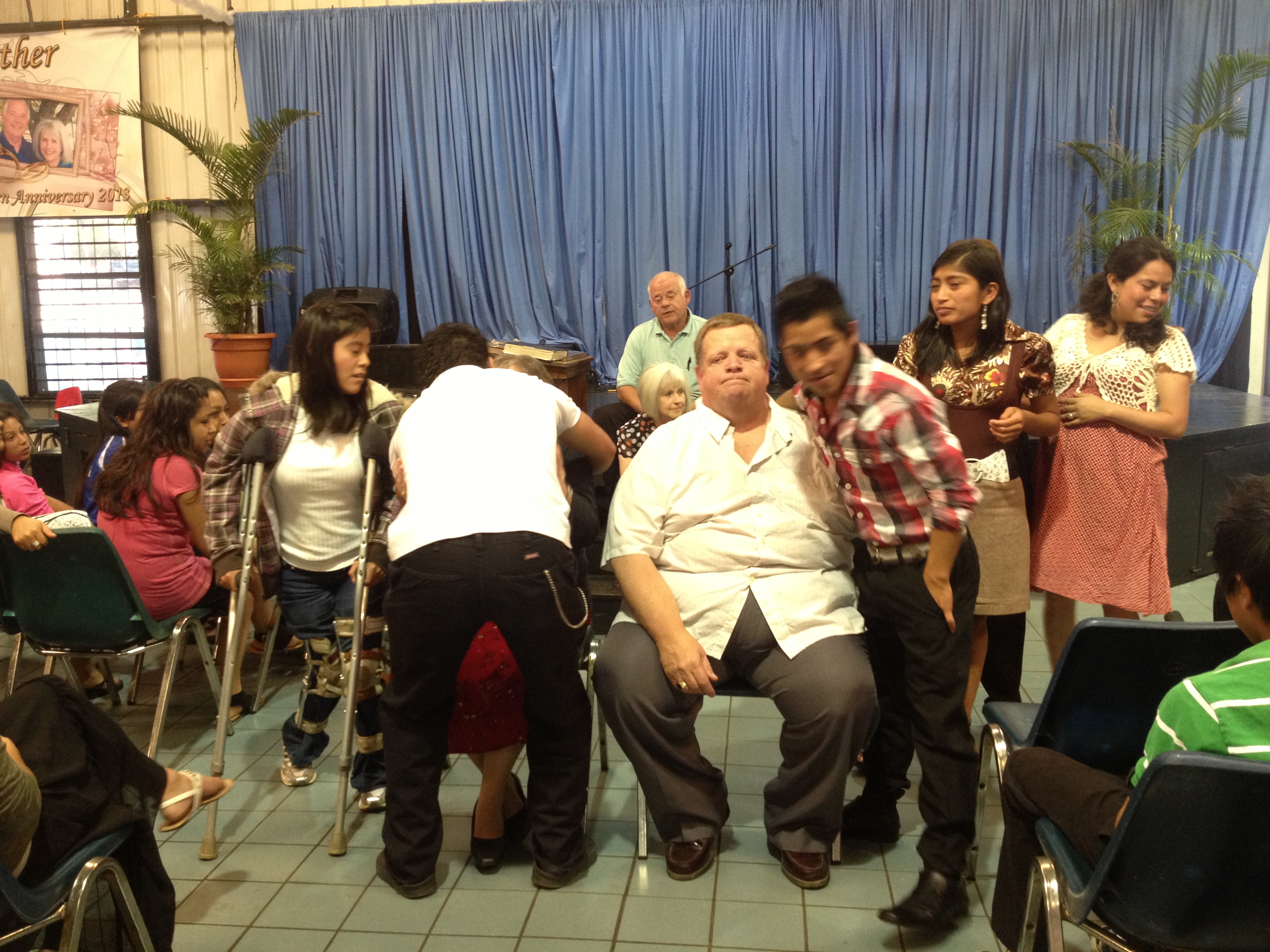 We are sad that Pastor cannot come to Casa this year.
