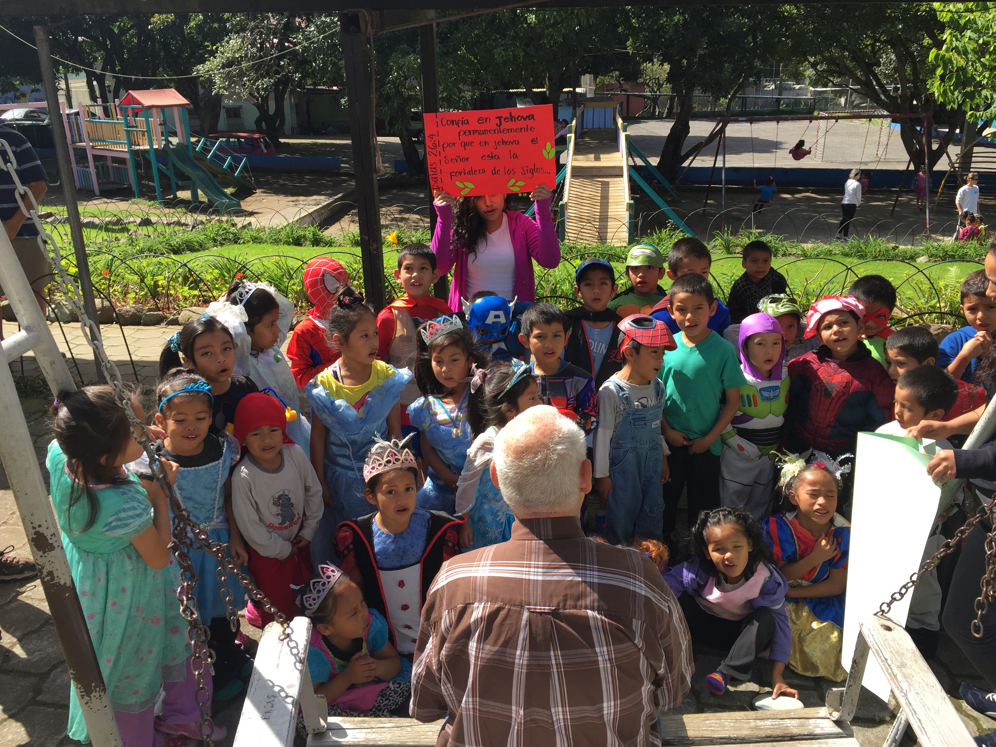 Tne baby dorm children wishing me a happy birthday