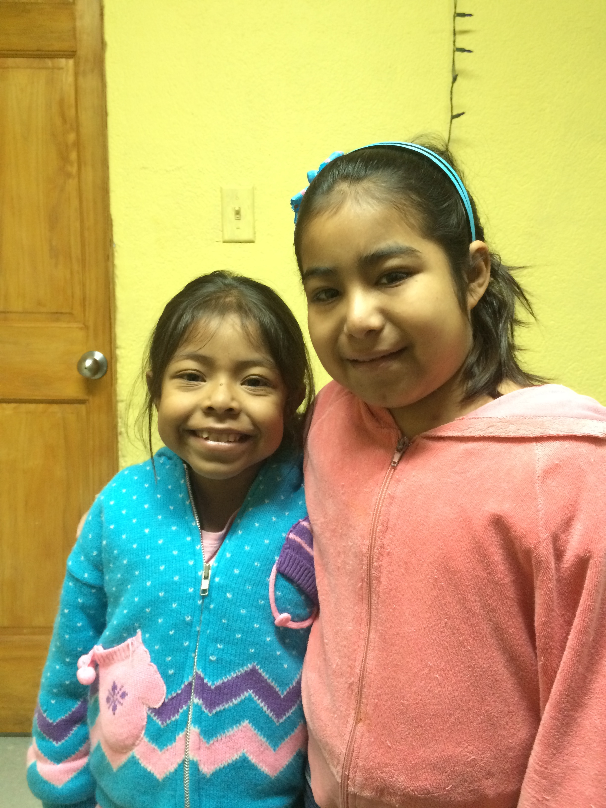Marjorie & Sindy. You can see how Sindy is swelling.